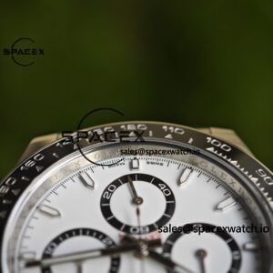 Rolex Daytona 126500 Panda, custom best dial hands and ceramic bezel, case and strap polished twice with Dandong 4131 movement - Image 19
