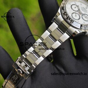 Rolex Daytona 126500 Panda, custom best dial hands and ceramic bezel, case and strap polished twice with Dandong 4131 movement - Image 26
