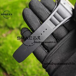 1: 1. Customized Best Version Black Gold RM-055, Black Carbon Fiber Case, Vaucher RMUL2 Movement, Black Rubber Strap, Titanium Buckle, Can be Paired with Nylon Strap - Image 10