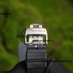 1: 1. Customized Best Version Black Gold RM-055, Black Carbon Fiber Case, Vaucher RMUL2 Movement, Black Rubber Strap, Titanium Buckle, Can be Paired with Nylon Strap - Image 12