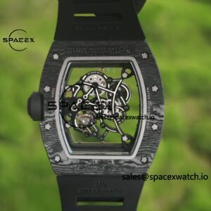 1: 1. Customized Best Version Black Gold RM-055, Black Carbon Fiber Case, Vaucher RMUL2 Movement, Black Rubber Strap, Titanium Buckle, Can be Paired with Nylon Strap - Image 17