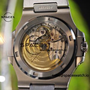 (Advanced Customization) 1:1. Best Customization Patek Philippe 5711 Tiffany Double Label Green Dial, Best Alternative Needle Calendar Customization, PPM324 Integrated Movement Customization, Secondary Polishing and Grinding of Case and Strap - Image 28