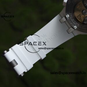 Customize a 1:1 mold based on raw data to create the best version of the Royal Oak Ocean Diver 15707 white ceramic. Customize the best dial, hands, calendar, and high standard craftsmanship installation - Image 41