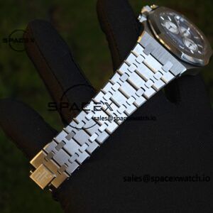 Customized version AP26331ST blue dial, 1:1 customized CNC case strap, original FP1185 movement, best substitute for dial, pointer, calendar - Image 15