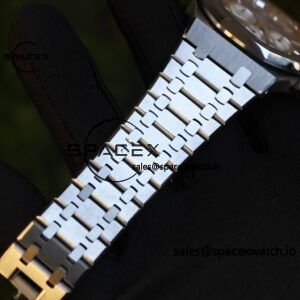 Customized version AP26331ST blue dial, 1:1 customized CNC case strap, original FP1185 movement, best substitute for dial, pointer, calendar - Image 16
