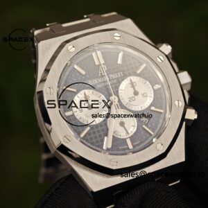 Customized version AP26331ST blue dial, 1:1 customized CNC case strap, original FP1185 movement, best substitute for dial, pointer, calendar - Image 26