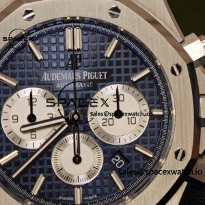 Customized version AP26331ST blue dial, 1:1 customized CNC case strap, original FP1185 movement, best substitute for dial, pointer, calendar - Image 28