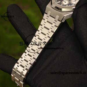 Customized version AP26331ST blue dial, 1:1 customized CNC case strap, original FP1185 movement, best substitute for dial, pointer, calendar - Image 34
