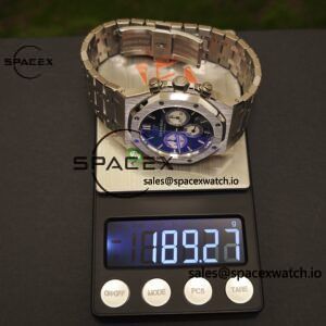 Customized version AP26331ST blue dial, 1:1 customized CNC case strap, original FP1185 movement, best substitute for dial, pointer, calendar - Image 38