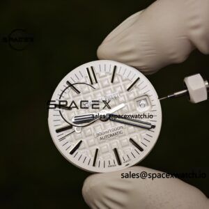Customize a 1:1 mold based on raw data to create the best version of the Royal Oak Ocean Diver 15707 white ceramic. Customize the best dial, hands, calendar, and high standard craftsmanship installation - Image 8