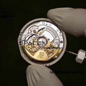 Customize a 1:1 mold based on raw data to create the best version of the Royal Oak Ocean Diver 15707 white ceramic. Customize the best dial, hands, calendar, and high standard craftsmanship installation - Image 13