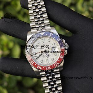 Rolex GMT Master II 126719 BLRO Custom Best Meteorite Dial, Best Alternative Pointer, Second Polished Case and Strap, Dandong 3285 Integrated Movement - Image 6