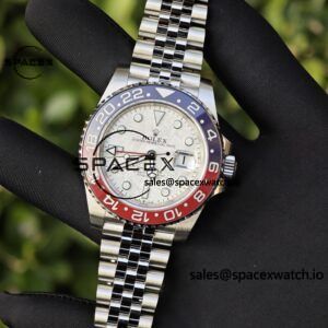 Rolex GMT Master II 126719 BLRO Custom Best Meteorite Dial, Best Alternative Pointer, Second Polished Case and Strap, Dandong 3285 Integrated Movement - Image 7