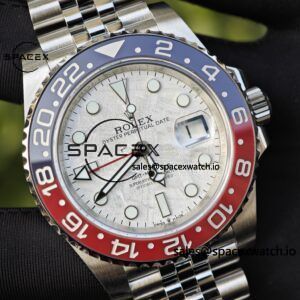 Rolex GMT Master II 126719 BLRO Custom Best Meteorite Dial, Best Alternative Pointer, Second Polished Case and Strap, Dandong 3285 Integrated Movement - Image 9