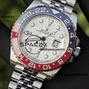 Rolex GMT Master II 126719 BLRO Custom Best Meteorite Dial, Best Alternative Pointer, Second Polished Case and Strap, Dandong 3285 Integrated Movement - Image 10