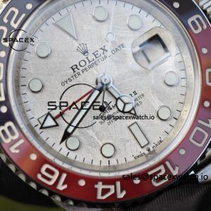 Rolex GMT Master II 126719 BLRO Custom Best Meteorite Dial, Best Alternative Pointer, Second Polished Case and Strap, Dandong 3285 Integrated Movement - Image 16