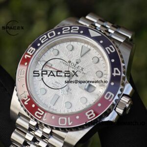 Rolex GMT Master II 126719 BLRO Custom Best Meteorite Dial, Best Alternative Pointer, Second Polished Case and Strap, Dandong 3285 Integrated Movement - Image 17