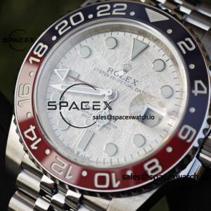 Rolex GMT Master II 126719 BLRO Custom Best Meteorite Dial, Best Alternative Pointer, Second Polished Case and Strap, Dandong 3285 Integrated Movement - Image 19