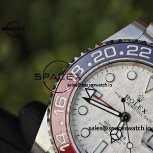 Rolex GMT Master II 126719 BLRO Custom Best Meteorite Dial, Best Alternative Pointer, Second Polished Case and Strap, Dandong 3285 Integrated Movement - Image 21
