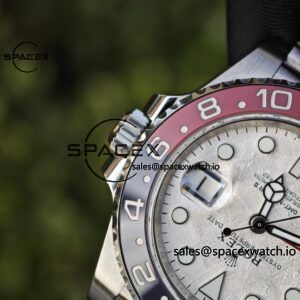 Rolex GMT Master II 126719 BLRO Custom Best Meteorite Dial, Best Alternative Pointer, Second Polished Case and Strap, Dandong 3285 Integrated Movement - Image 22