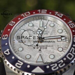 Rolex GMT Master II 126719 BLRO Custom Best Meteorite Dial, Best Alternative Pointer, Second Polished Case and Strap, Dandong 3285 Integrated Movement - Image 18
