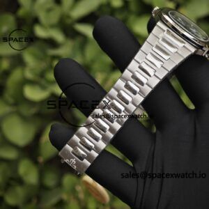 Patek Philippe Nautilus 5712 1:1 customized best alternative gradient blue dial, case and strap secondary polishing and grinding, 240 integrated movement - Image 16