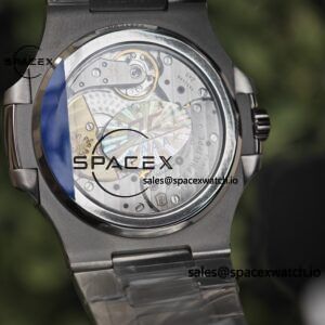 Patek Philippe Nautilus 5712 1:1 customized best alternative gradient blue dial, case and strap secondary polishing and grinding, 240 integrated movement - Image 14