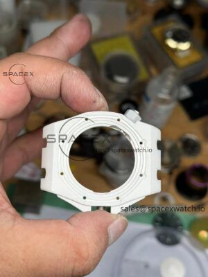 Customize a 1:1 mold based on raw data to create the best version of the Royal Oak Ocean Diver 15707 white ceramic. Customize the best dial, hands, calendar, and high standard craftsmanship installation - Image 6