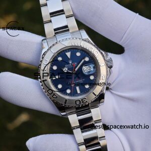 Rolex Yacht Master Series Blue Dial 116622 Custom Modified Original Factory Dial Outer Ring Mirror pointer Calendar Crown 6-piece Set, Dandong 3155 Movement - Image 6