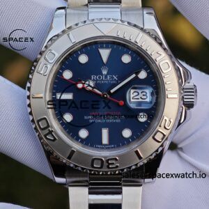 Rolex Yacht Master Series Blue Dial 116622 Custom Modified Original Factory Dial Outer Ring Mirror pointer Calendar Crown 6-piece Set, Dandong 3155 Movement - Image 8