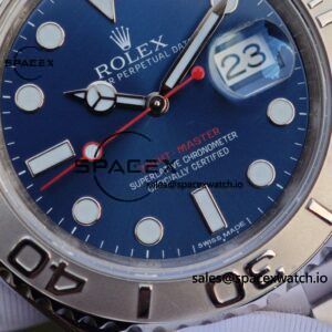Rolex Yacht Master Series Blue Dial 116622 Custom Modified Original Factory Dial Outer Ring Mirror pointer Calendar Crown 6-piece Set, Dandong 3155 Movement - Image 13