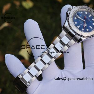 Rolex Yacht Master Series Blue Dial 116622 Custom Modified Original Factory Dial Outer Ring Mirror pointer Calendar Crown 6-piece Set, Dandong 3155 Movement - Image 23