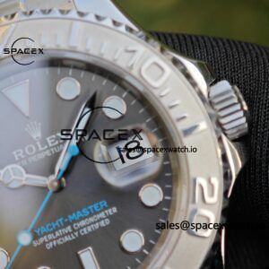 Rolex Yacht Master Series Grey Dial 116622 Customized Improved Original Factory Dial Outer Ring Mirror pointer Calendar Crown 6-piece Set, Dandong 3155 Movement - Image 13