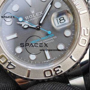 Rolex Yacht Master Series Grey Dial 116622 Customized Improved Original Factory Dial Outer Ring Mirror pointer Calendar Crown 6-piece Set, Dandong 3155 Movement - Image 16