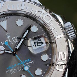 Rolex Yacht Master Series Grey Dial 116622 Customized Improved Original Factory Dial Outer Ring Mirror pointer Calendar Crown 6-piece Set, Dandong 3155 Movement - Image 22