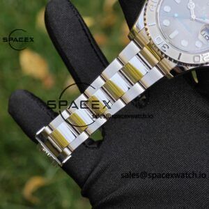 Rolex Yacht Master Series Grey Dial 116622 Customized Improved Original Factory Dial Outer Ring Mirror pointer Calendar Crown 6-piece Set, Dandong 3155 Movement - Image 27