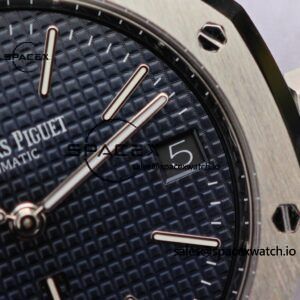 AP Royal Oak 39mm 15202 blue dial, original data 1:1 customized case strap, replacing imported substitute dial, customized best alternative pointer and calendar, equipped with original K2121 movement 22K gold tourbillon - Image 21