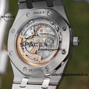 AP Royal Oak 39mm 15202 blue dial, original data 1:1 customized case strap, replacing imported substitute dial, customized best alternative pointer and calendar, equipped with original K2121 movement 22K gold tourbillon - Image 30