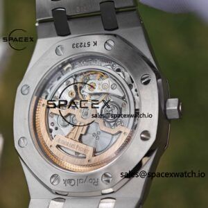 AP Royal Oak 39mm 15202 blue dial, original data 1:1 customized case strap, replacing imported substitute dial, customized best alternative pointer and calendar, equipped with original K2121 movement 22K gold tourbillon - Image 31