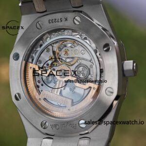 AP Royal Oak 39mm 15202 blue dial, original data 1:1 customized case strap, replacing imported substitute dial, customized best alternative pointer and calendar, equipped with original K2121 movement 22K gold tourbillon - Image 33