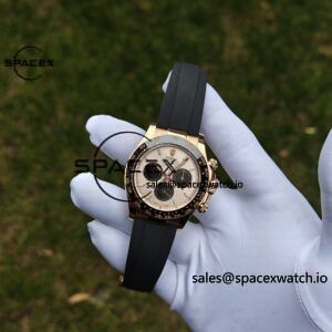 Rolex Daytona 126515 Customized 1:1 Best Alternative Dial, Best Alternative Pointer, Alternative Ceramic bezel, 18K Gold Plated Whole Watch - Image 4