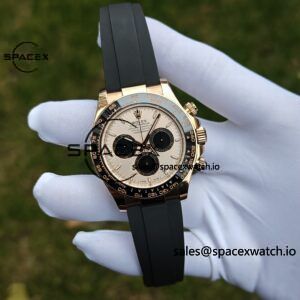 Rolex Daytona 126515 Customized 1:1 Best Alternative Dial, Best Alternative Pointer, Alternative Ceramic bezel, 18K Gold Plated Whole Watch - Image 6