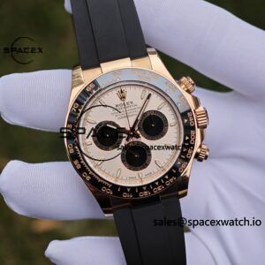 Rolex Daytona 126515 Customized 1:1 Best Alternative Dial, Best Alternative Pointer, Alternative Ceramic bezel, 18K Gold Plated Whole Watch - Image 9