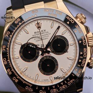 Rolex Daytona 126515 Customized 1:1 Best Alternative Dial, Best Alternative Pointer, Alternative Ceramic bezel, 18K Gold Plated Whole Watch - Image 13