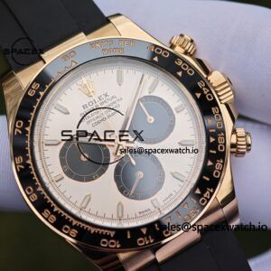 Rolex Daytona 126515 Customized 1:1 Best Alternative Dial, Best Alternative Pointer, Alternative Ceramic bezel, 18K Gold Plated Whole Watch - Image 16