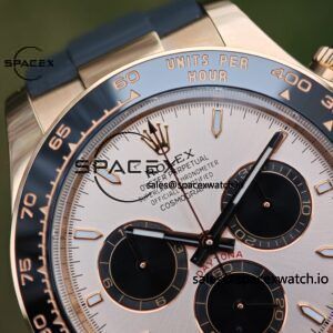 Rolex Daytona 126515 Customized 1:1 Best Alternative Dial, Best Alternative Pointer, Alternative Ceramic bezel, 18K Gold Plated Whole Watch - Image 19