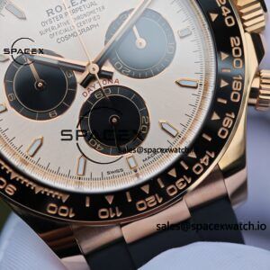 Rolex Daytona 126515 Customized 1:1 Best Alternative Dial, Best Alternative Pointer, Alternative Ceramic bezel, 18K Gold Plated Whole Watch - Image 21