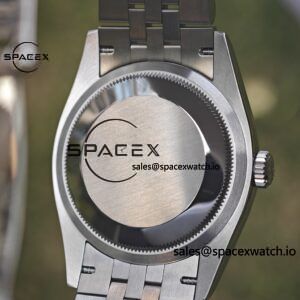 Rolex DateJust 36mm 126234 green Roman 904L steel, custom diamond bezel, custom best alternative dial pointer calendar sapphire mirror, 2836 movement - Image 14