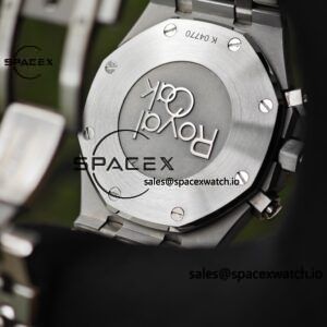 Customized AP Royal Oak 26240ST blue dial with original blue dial and date display, customized bright substitute hands, CNC 1:1 customized case strap and clasp, currently the best 4401 integrated movement - Image 13