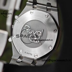 Customized AP Royal Oak 26240ST blue dial with original blue dial and date display, customized bright substitute hands, CNC 1:1 customized case strap and clasp, currently the best 4401 integrated movement - Image 14